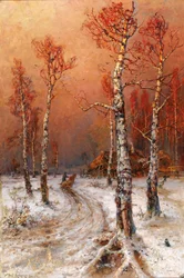 Winter Mood with Rooks